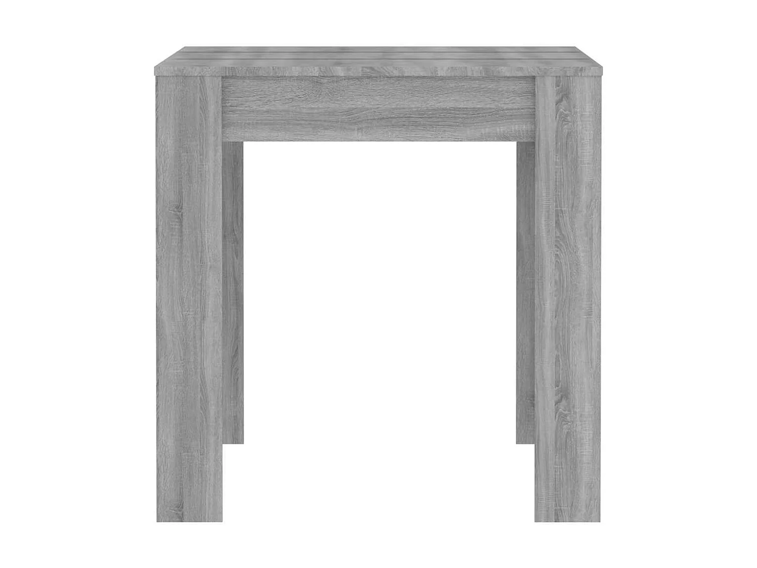 Mesa de comedor Sonoma gris 140x74,5x76 cm Madera de ingeniería