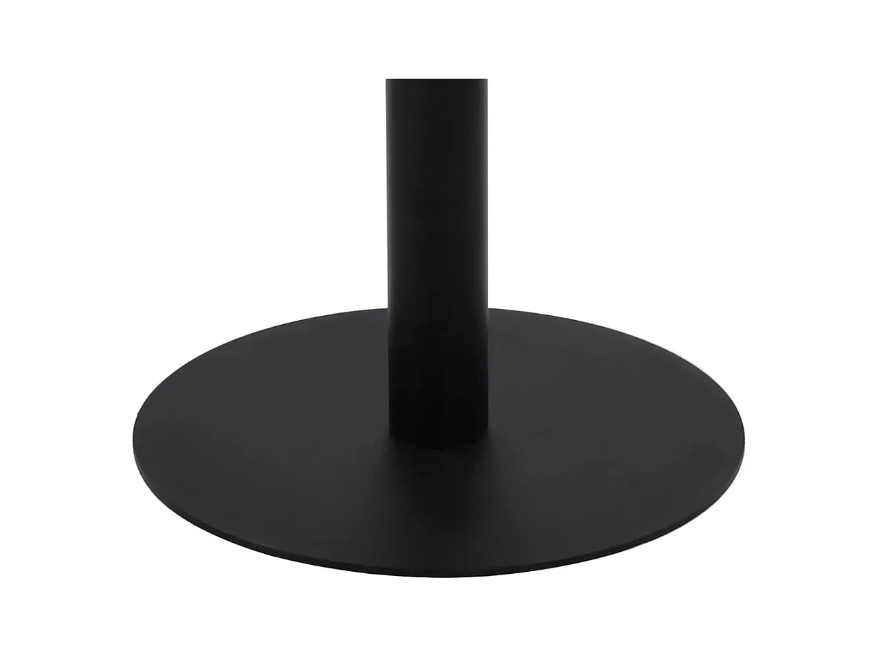 Mesa de bistró marrón claro de 80 cm de MDF