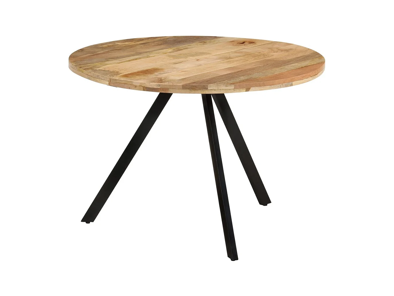Table à dîner 110x75 cm Bois de manguier massif
