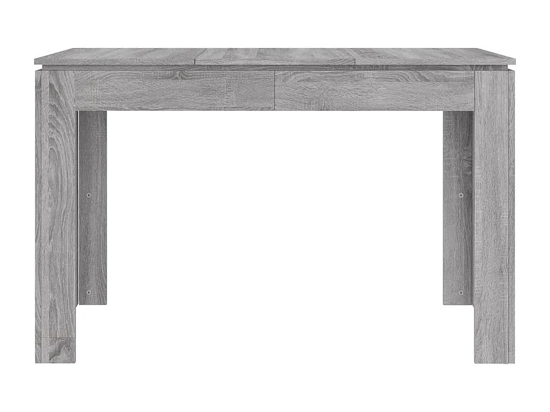 Mesa de comedor Sonoma gris 120x60x76 cm madera de ingeniería