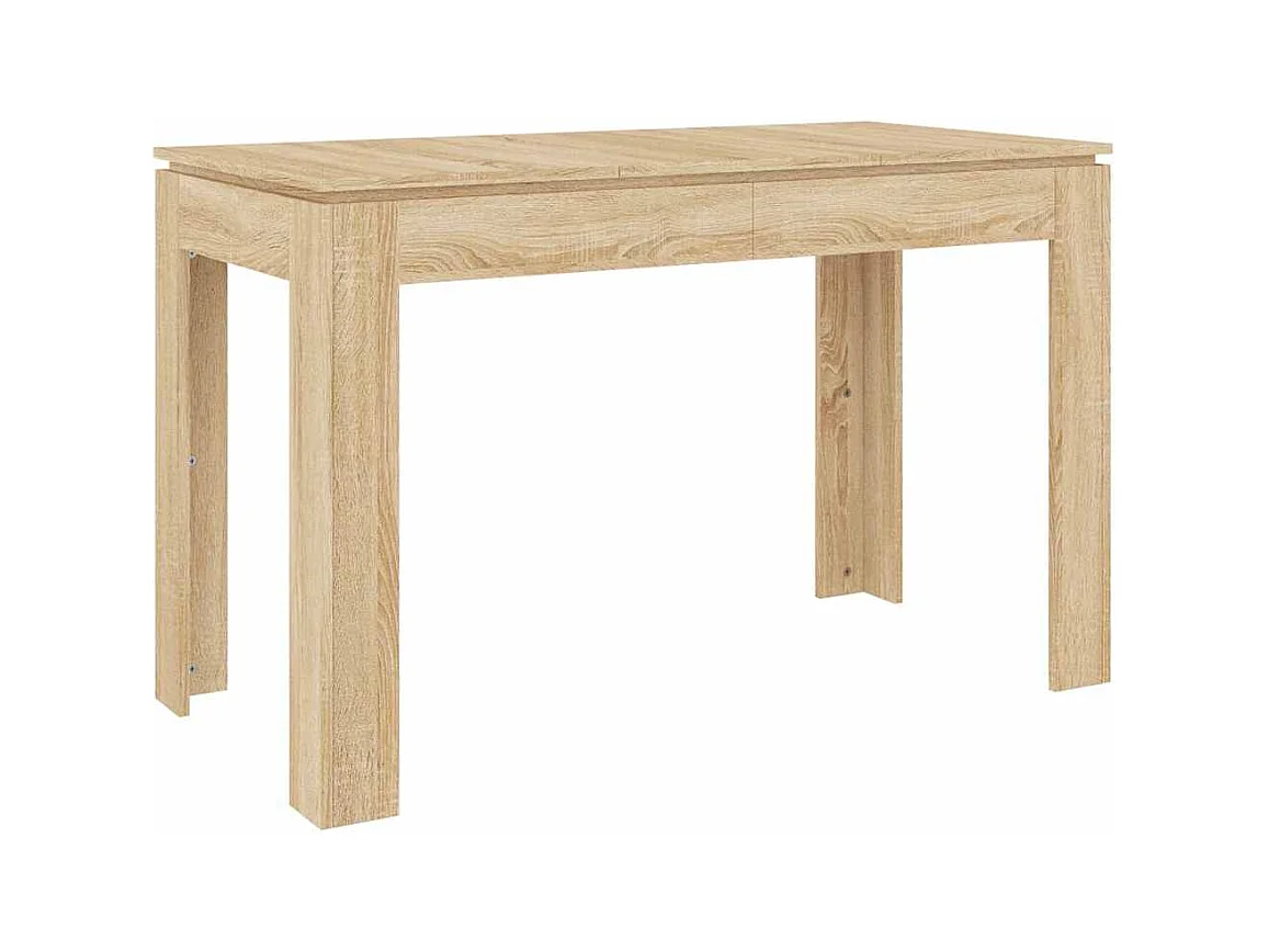 Table à manger Chêne sonoma 120x60x76 cm Bois d'ingénierie