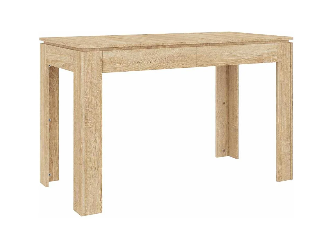 Table à manger Chêne sonoma 120x60x76 cm Bois d'ingénierie
