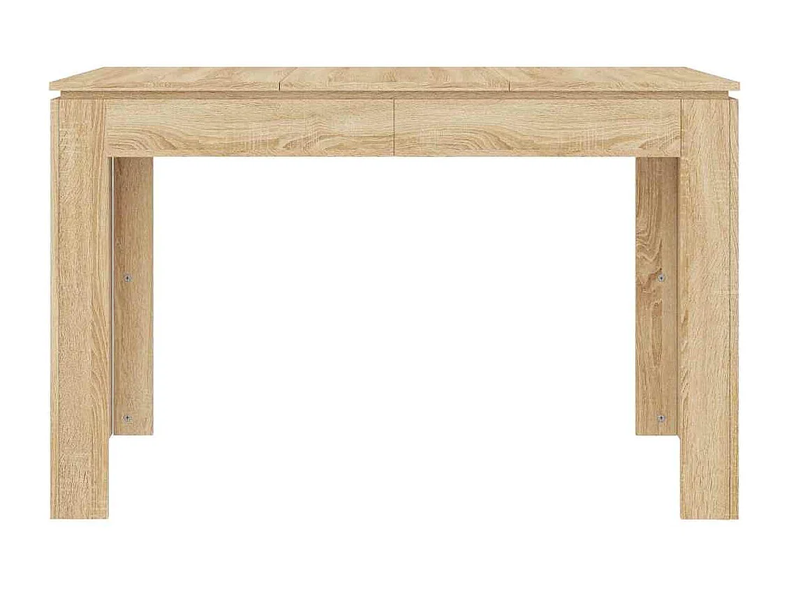 Mesa de comedor de roble Sonoma 120x60x76 cm Madera de ingeniería