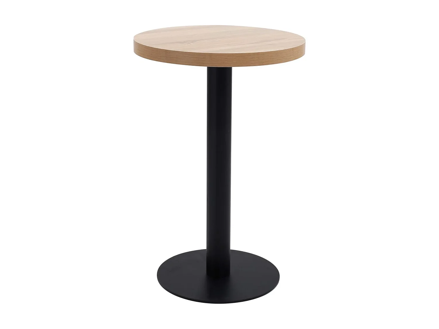 Table de bistro Marron clair 50 cm MDF