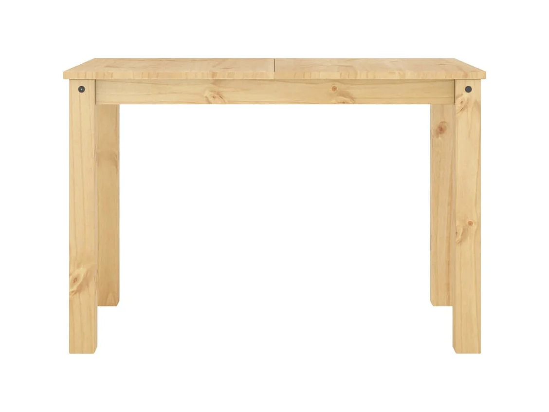Mesa de comedor Panamá 117x60x75 cm madera maciza de pino