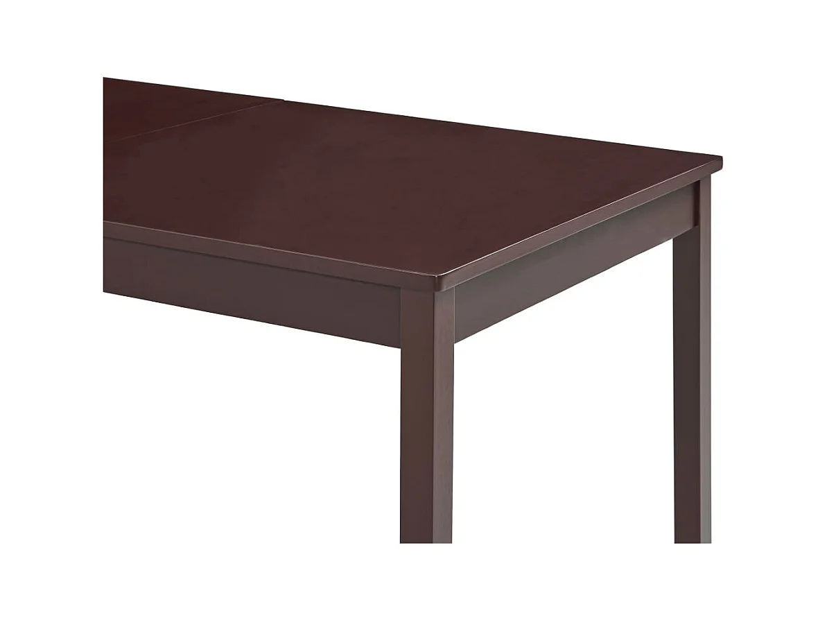 Table à manger Marron foncé 180x90x73 cm Bois de pin