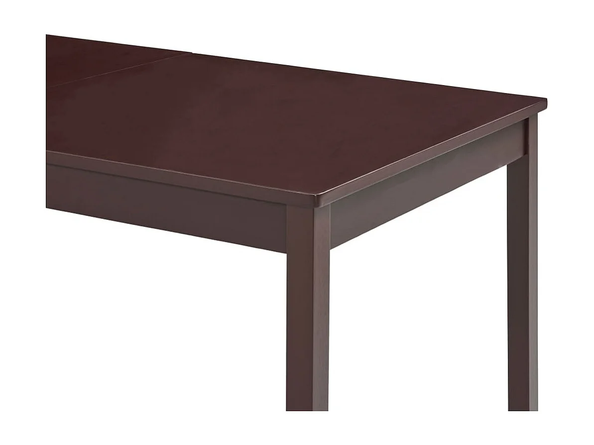 Mesa de comedor Marrón oscuro 180x90x73 cm Madera de pino