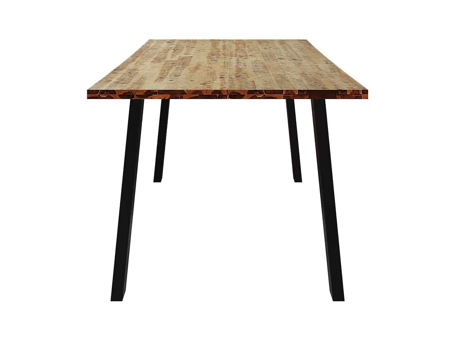 Table à manger 150x90x75 cm bois d'acacia solide