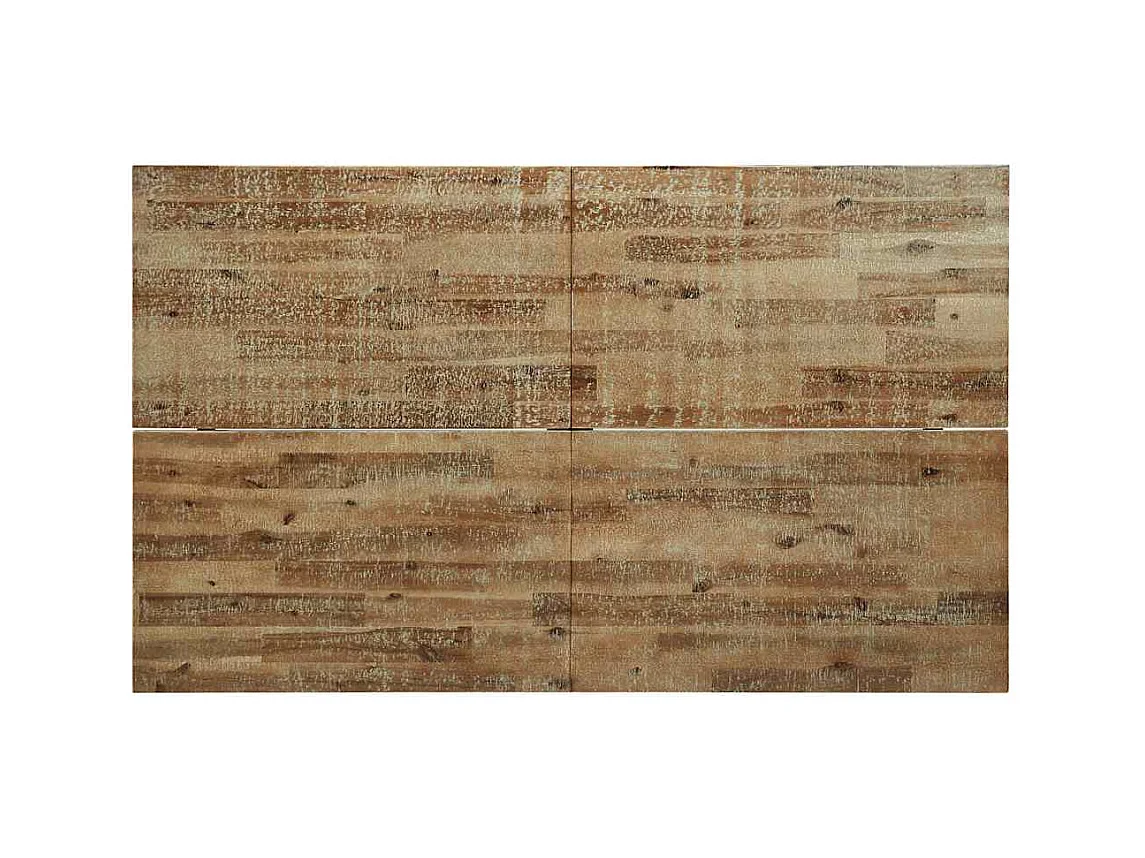 Table à manger 150x90x75 cm bois d'acacia solide