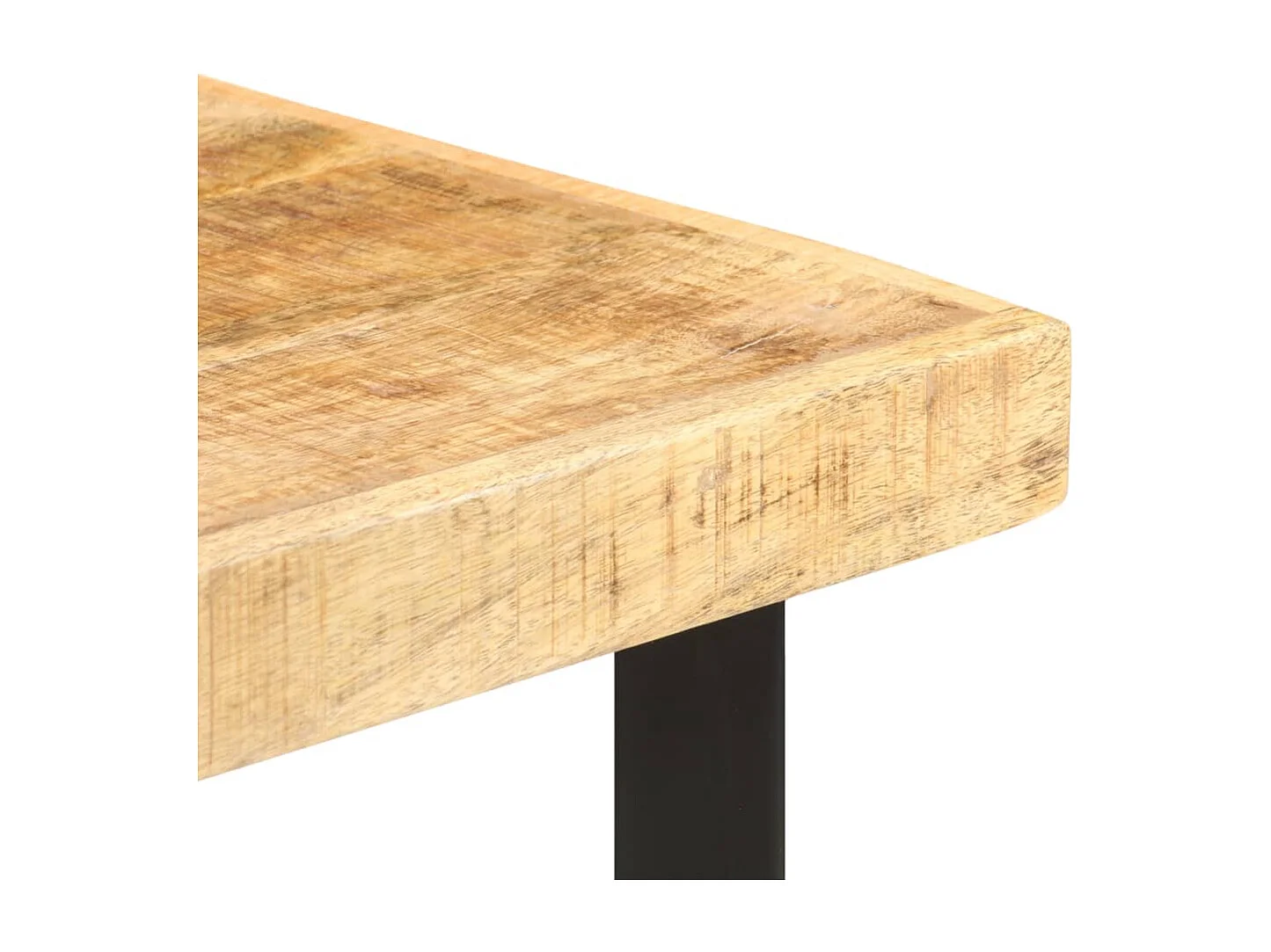Mesa de bar 60x60x107 cm Madera de mango en bruto