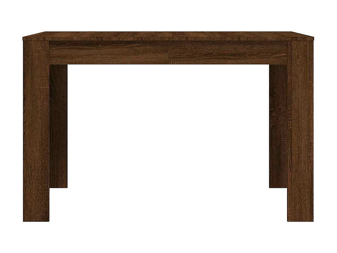 Table à dîner Chêne marron 120x60x76 cm bois d'ingénierie