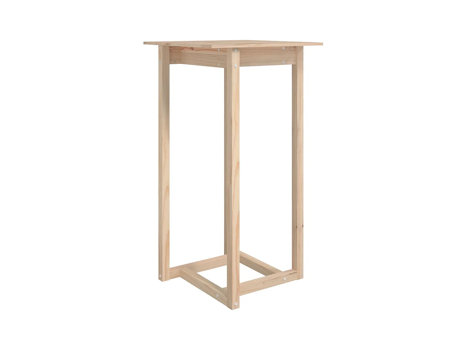 Table de bar 60x60x110 cm Bois massif de pin