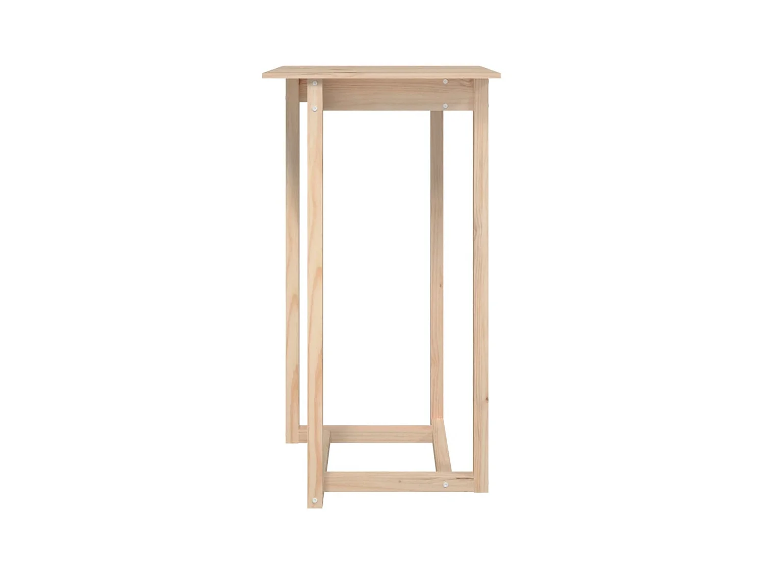 Table de bar 60x60x110 cm Bois massif de pin