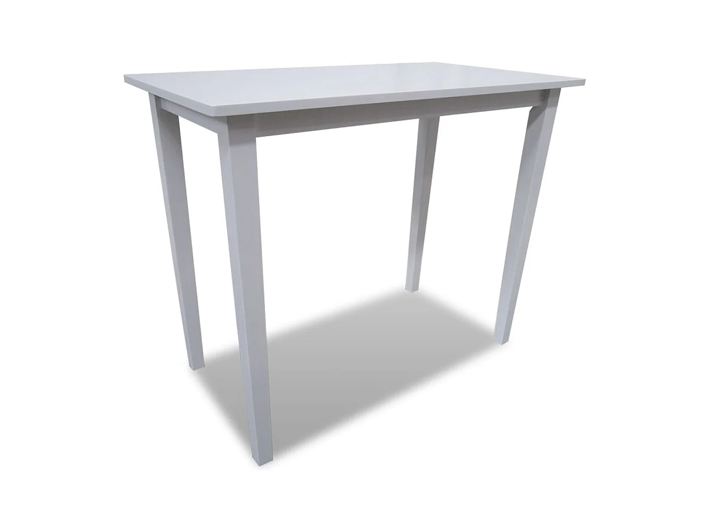 Table de bar en bois Blanc