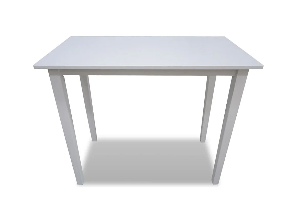 Table de bar en bois Blanc