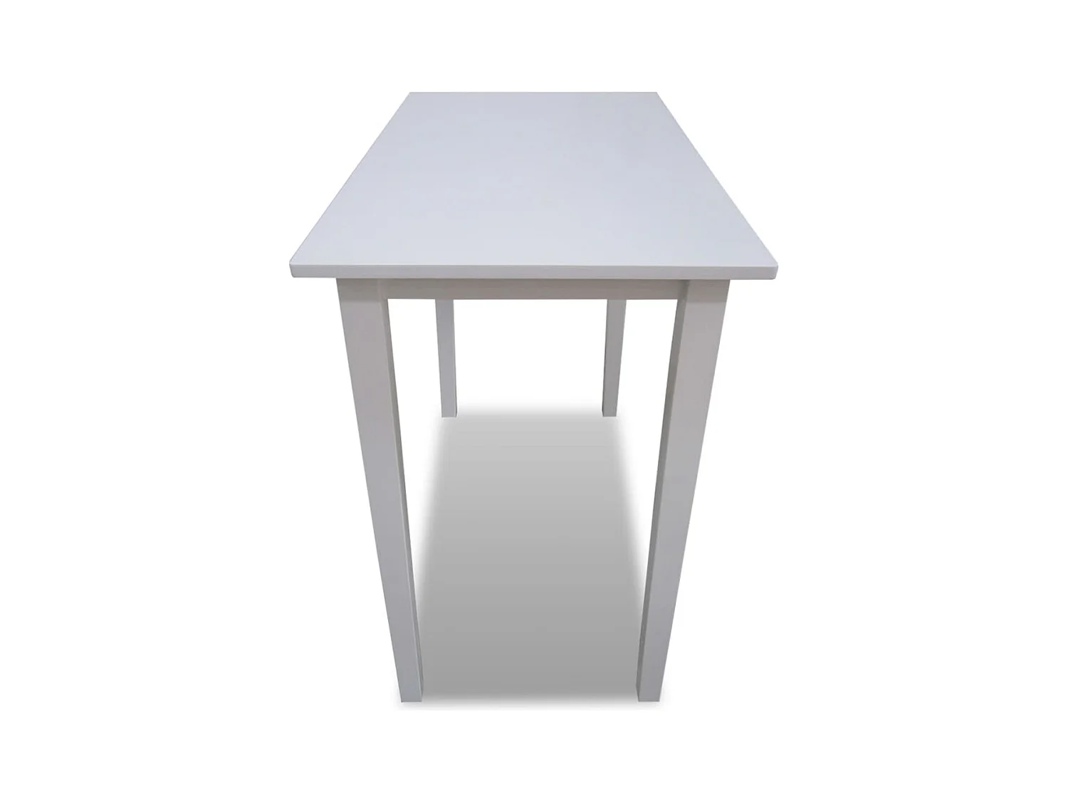 Table de bar en bois Blanc