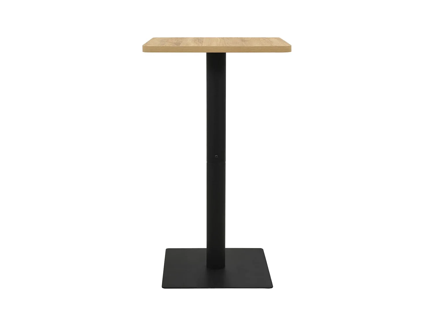 Table de bistro Couleur chêne 70x70x107 cm