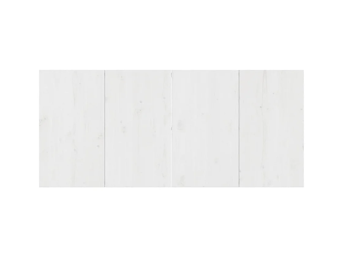 Table de bar Blanc 180x80x110 cm Bois massif de pin