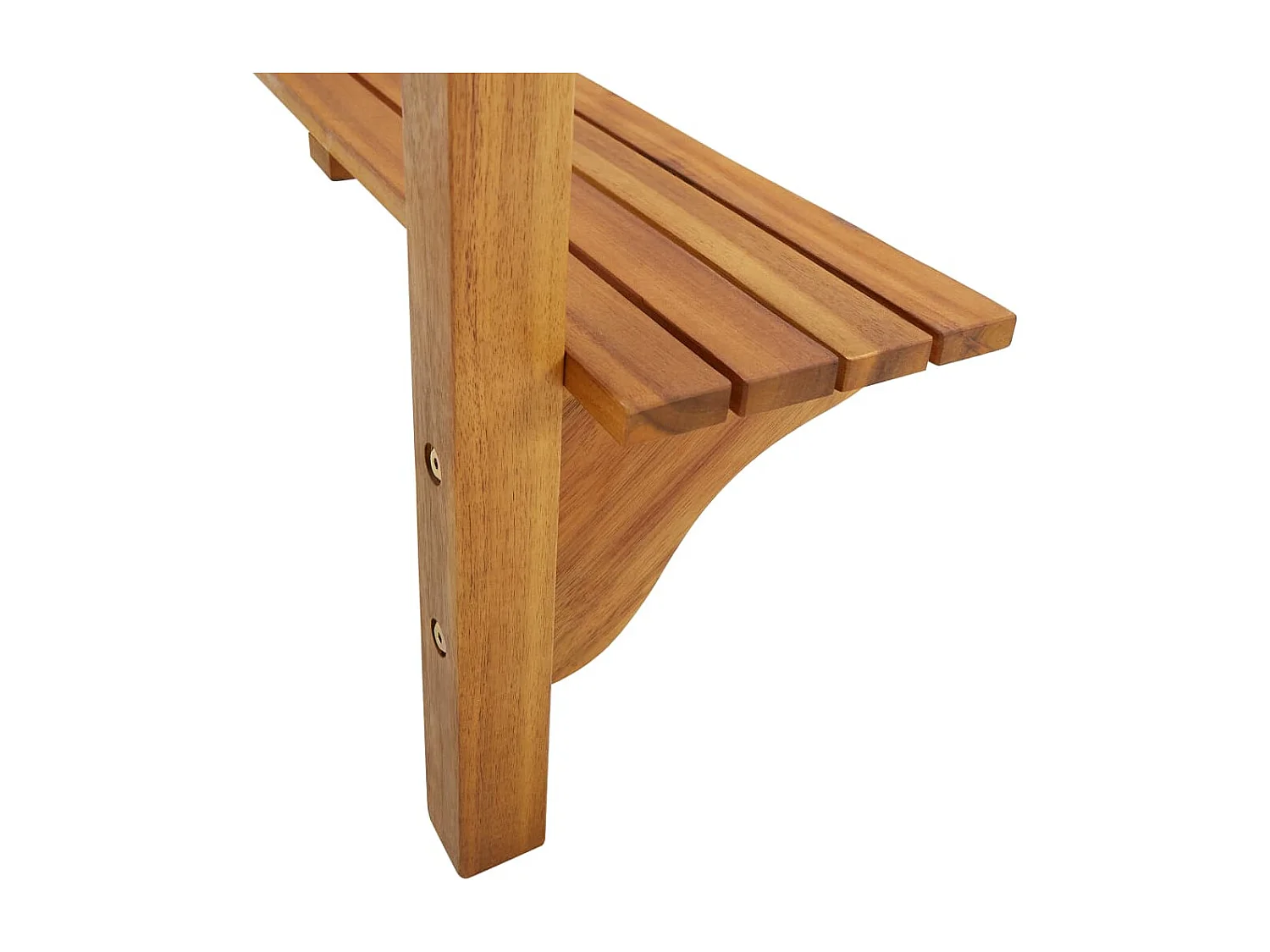 Table de bar de balcon 90x37x122,5 cm Bois d'acacia massif