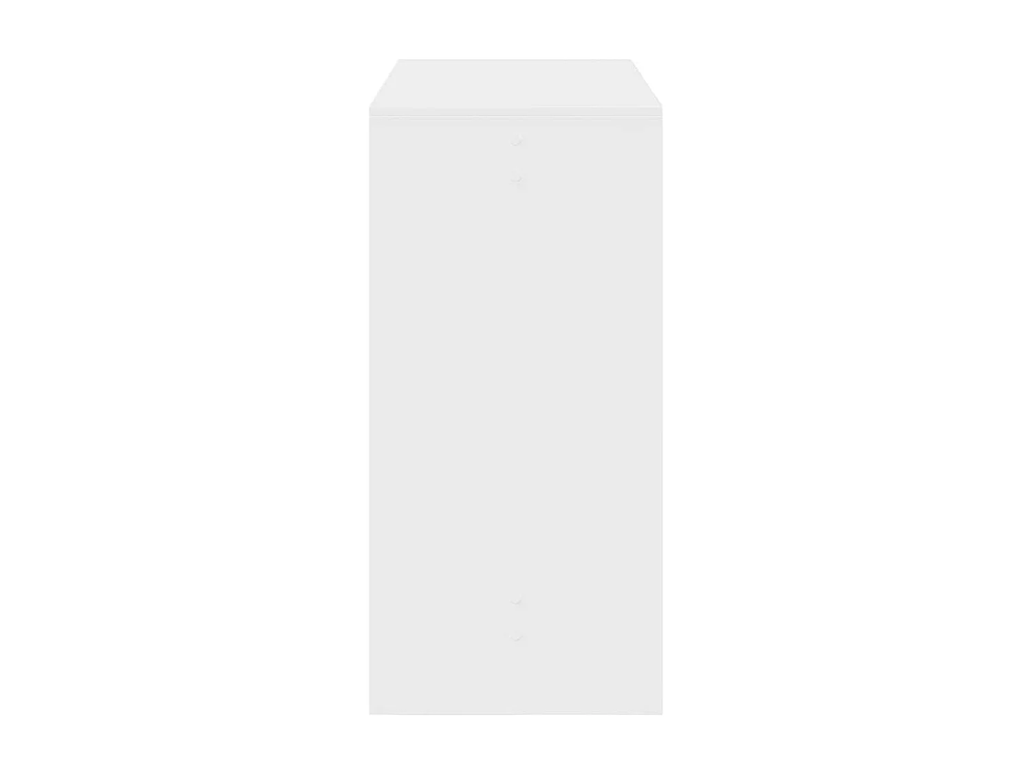 Mesa de bar blanca 102x50x103,5 cm madera de ingeniería