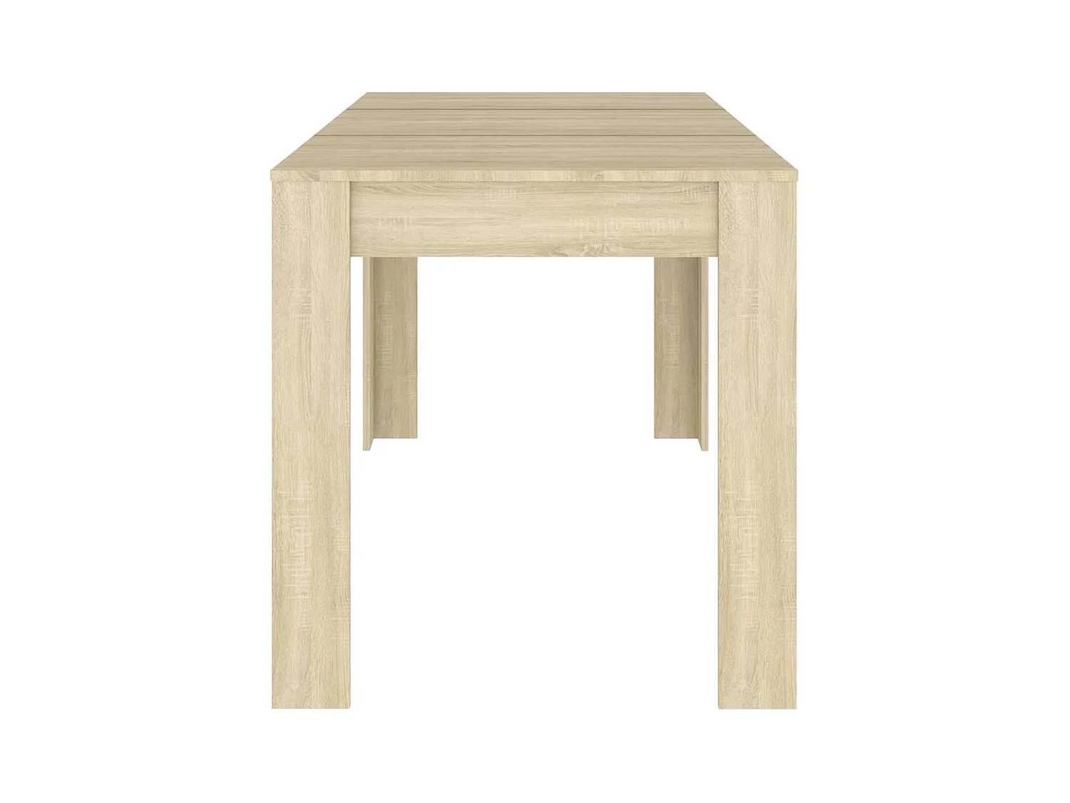Table à manger Chêne sonoma 140x74,5x76 cm Bois d'ingénierie