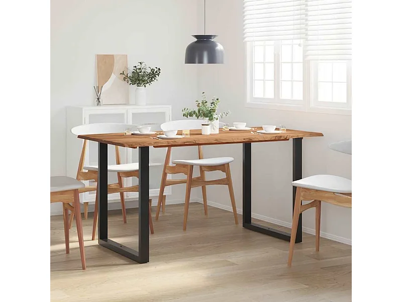 Eettafel 154x80x76 cm Massief acaciahout