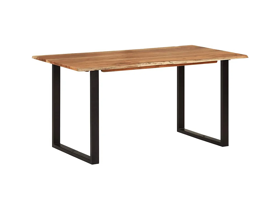 Mesa de comedor 154x80x76 cm Madera maciza de acacia