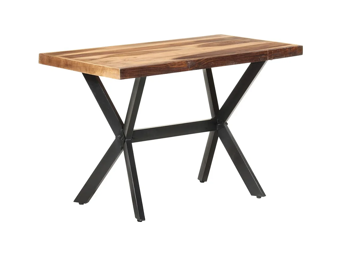 Table de salle à manger 120x60x75 cm Bois avec finition miel