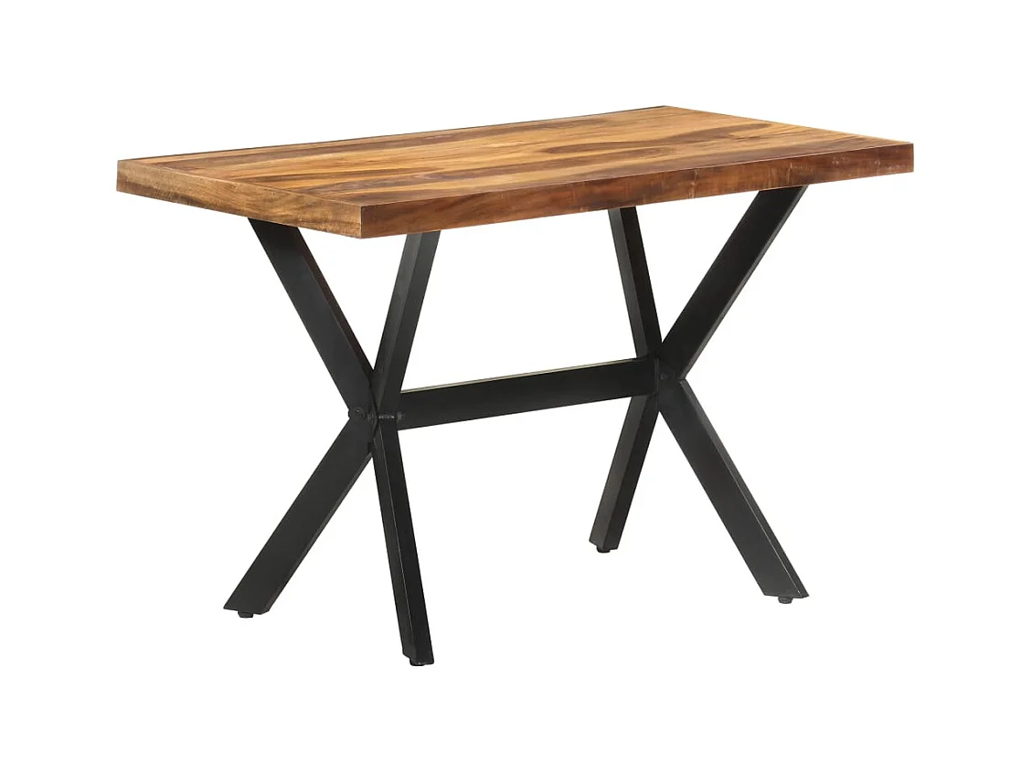 Table de salle à manger 120x60x75 cm Bois avec finition miel