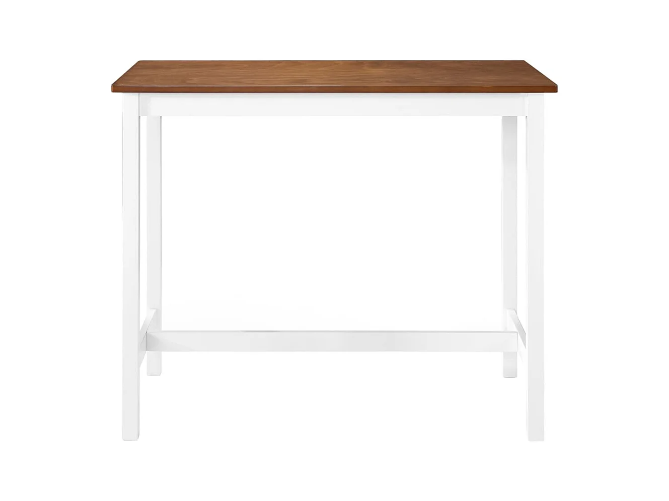 Table de bar Bois massif 108x60x91 cm
