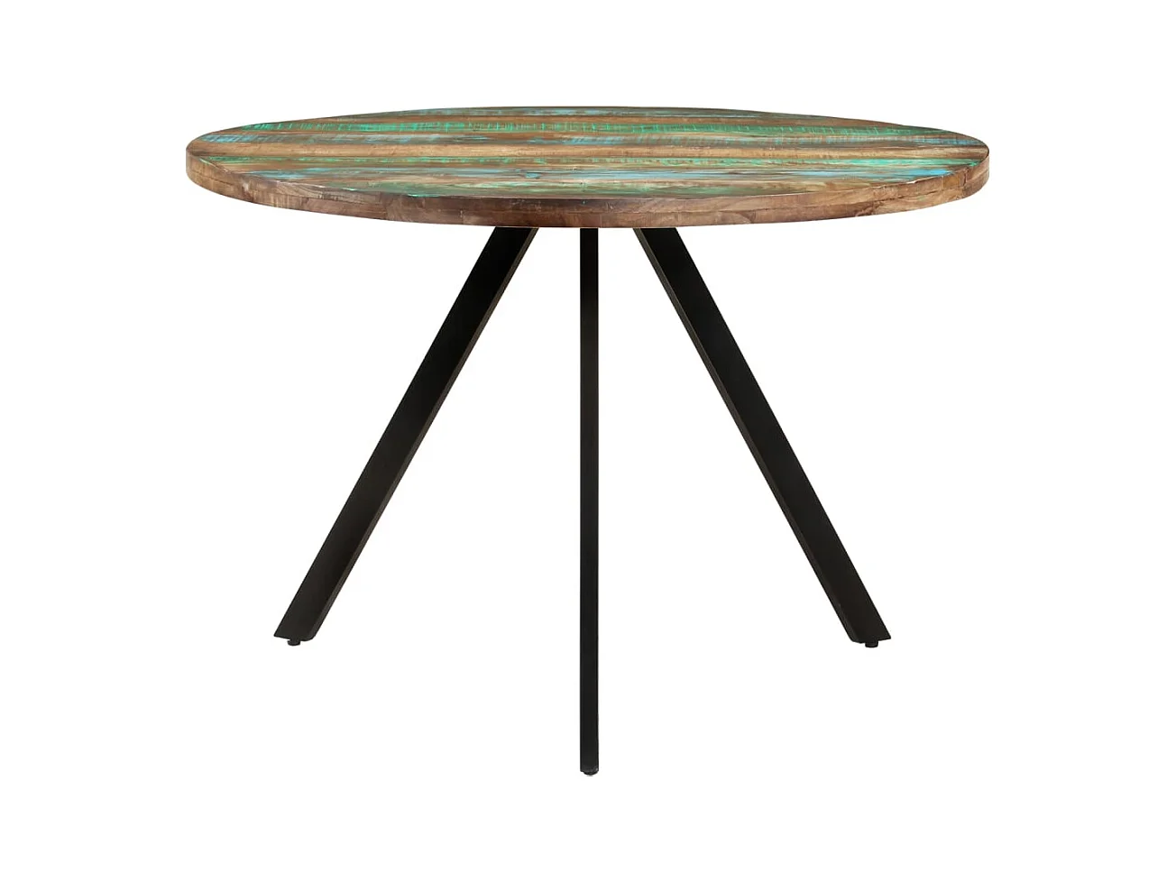 Mesa de comedor 110x75 cm Madera maciza recuperada