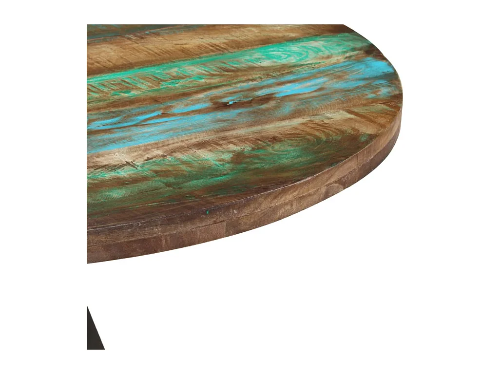 Mesa de comedor 110x75 cm Madera maciza recuperada