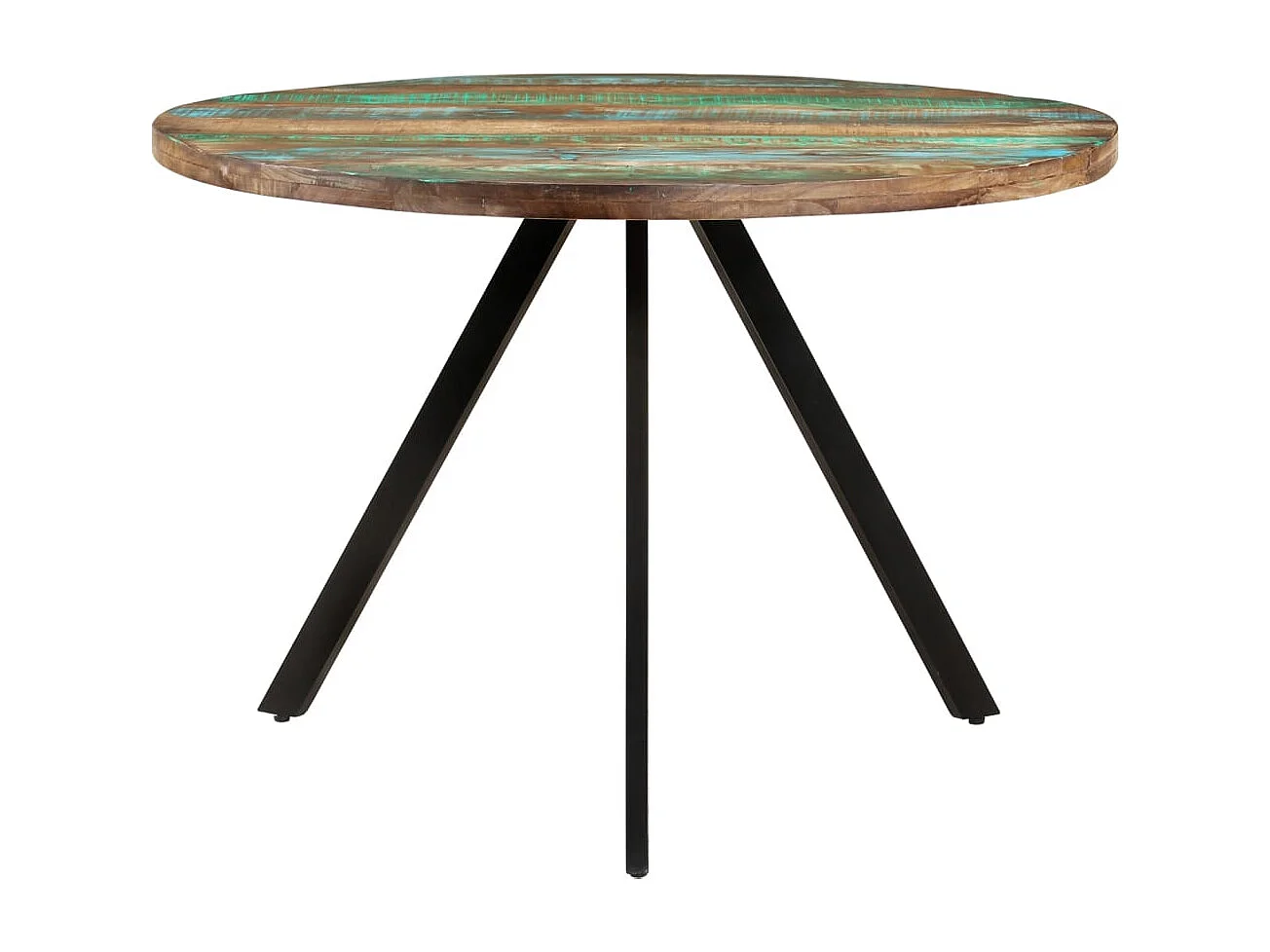 Mesa de comedor 110x75 cm Madera maciza recuperada