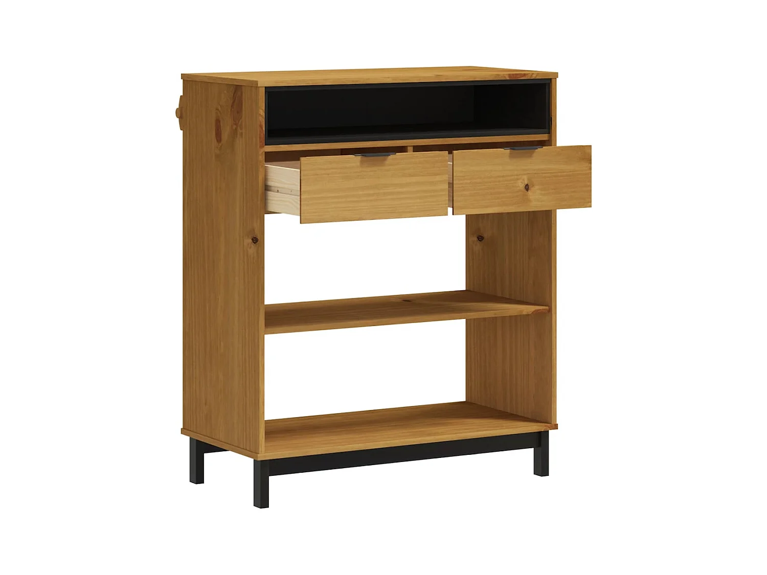 FLAM bartafel 92x45x110 cm massief grenenhout