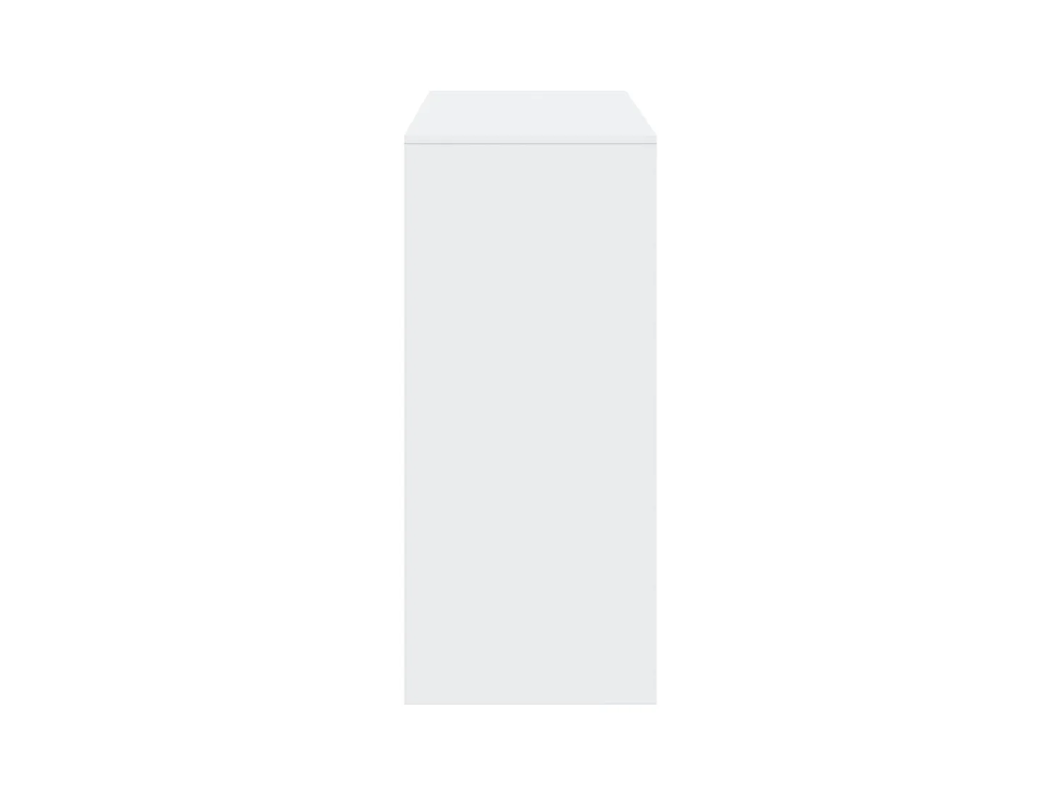 Table de bar et étagère blanc 124x46x103,5 cm bois d'ingénierie