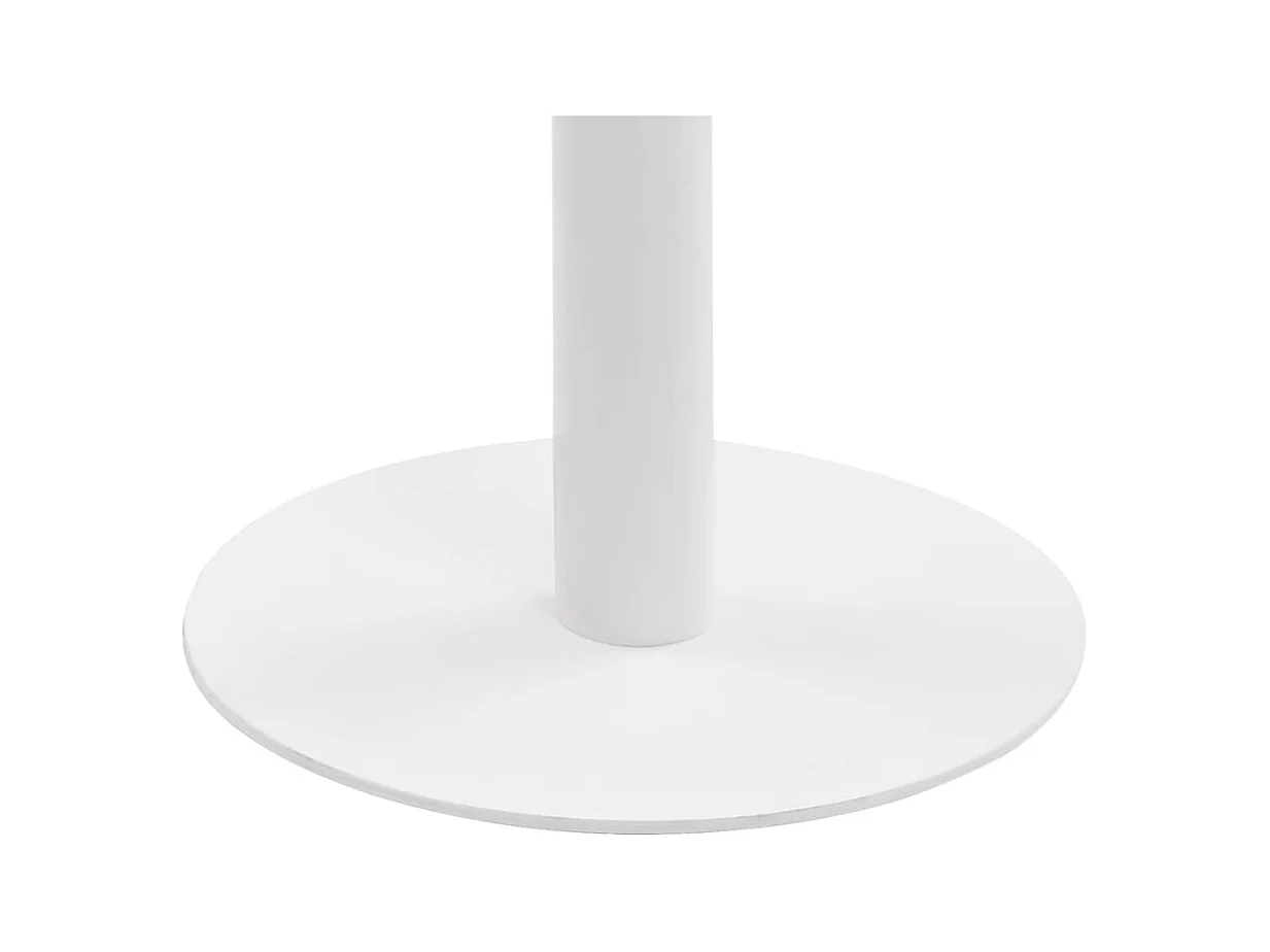 Mesa de bistró marrón claro de MDF de 80 cm