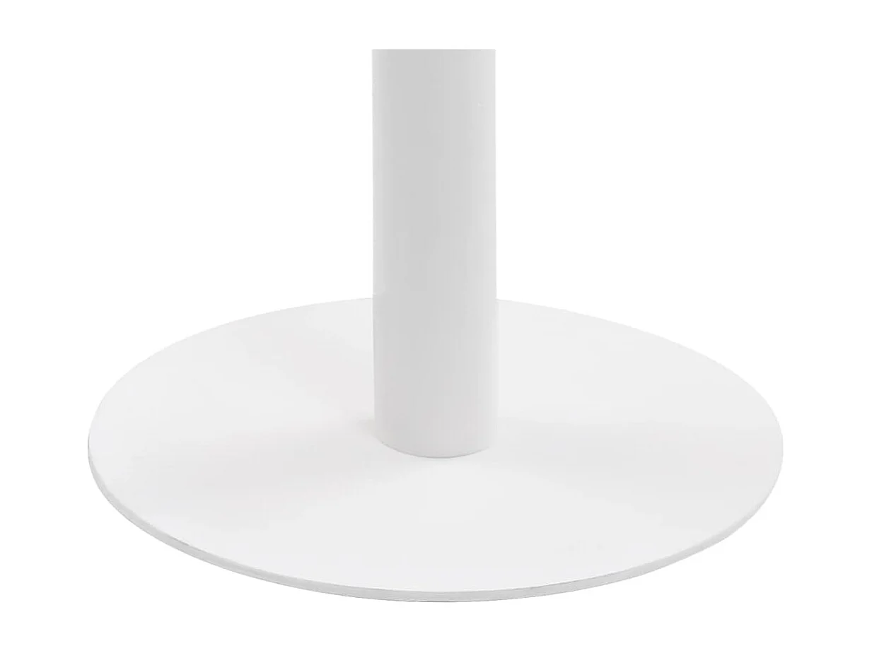 Mesa de bistró marrón claro de MDF de 80 cm