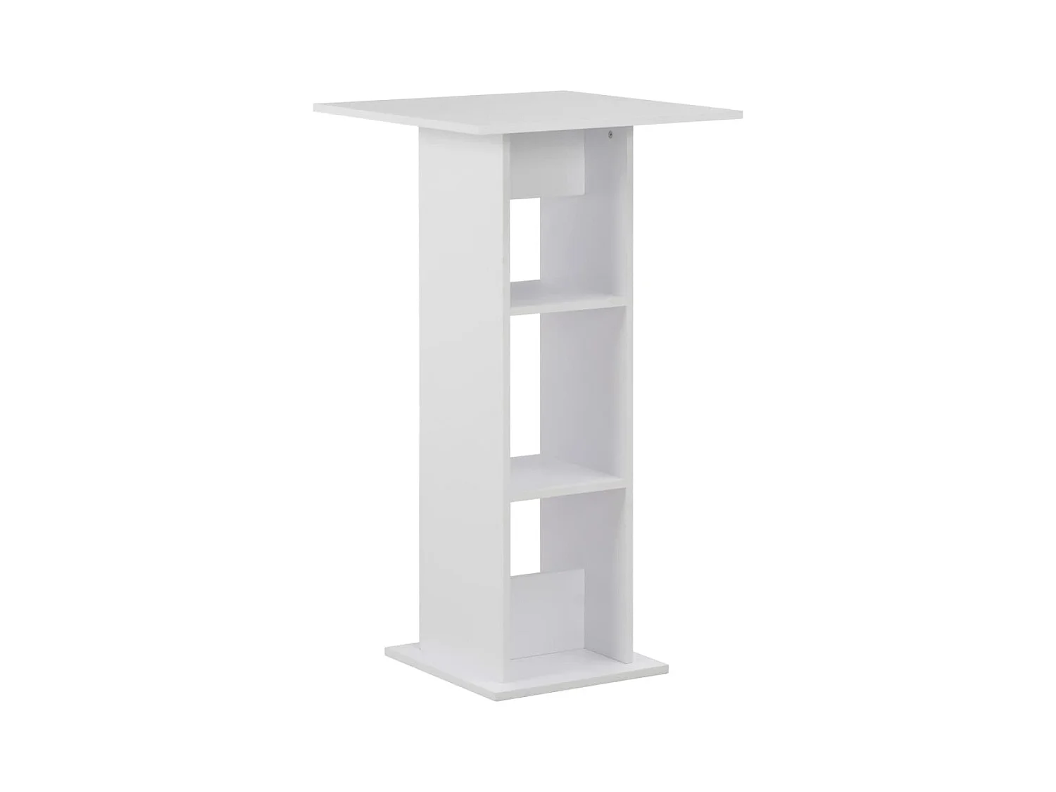 Table de bar Blanc 60x60x110 cm