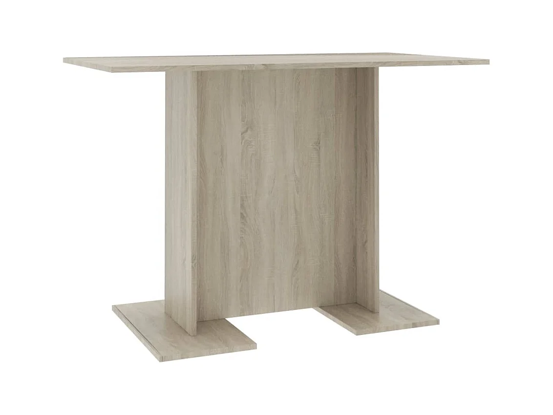 Table de salle à manger Chêne sonoma 110 x 60 x 75 cm Aggloméré