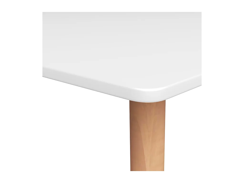 Table de bar Blanc 120x60x105 cm
