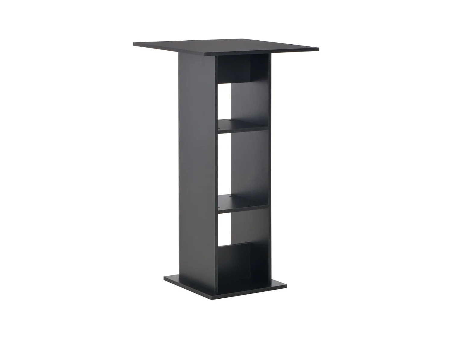 Table de bar Noir 60x60x110 cm