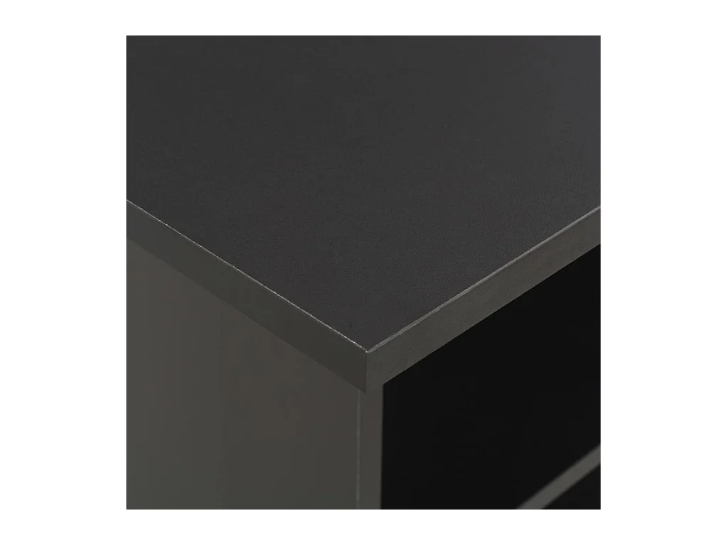 Table de bar Noir 60x60x110 cm