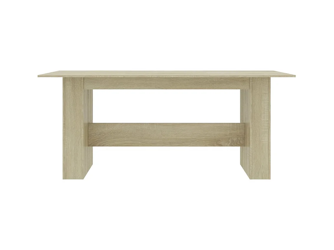 Table à manger Chêne sonoma 180x90x76 cm Bois d’ingénierie