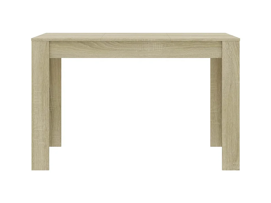 Table à manger Chêne sonoma 120x60x76 cm Bois d'ingénierie