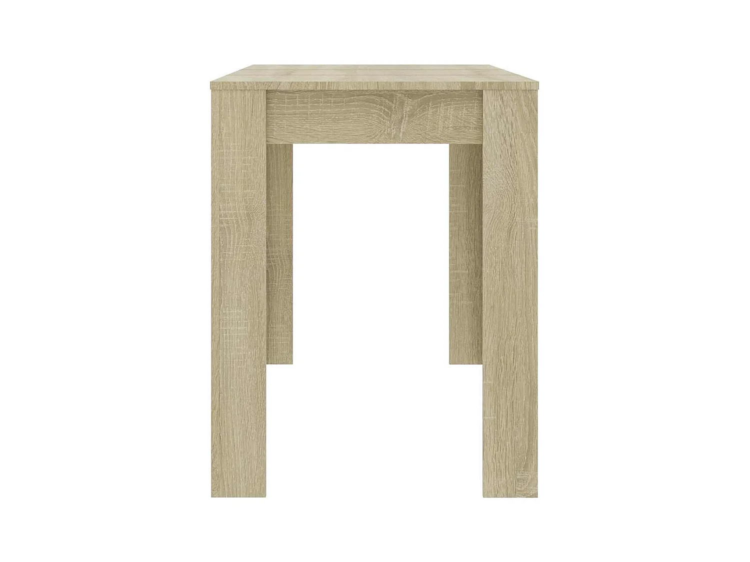 Table à manger Chêne sonoma 120x60x76 cm Bois d'ingénierie