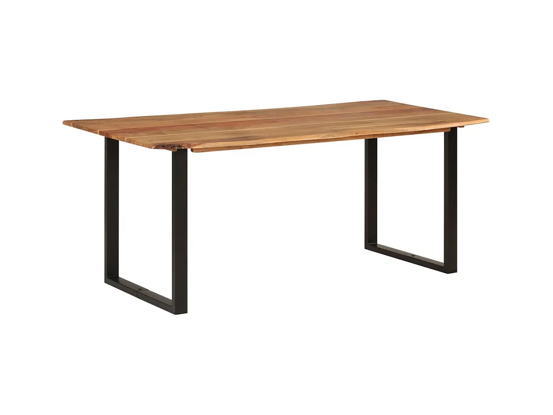 Table de salle à manger 180x90x76 cm Bois d'acacia massif