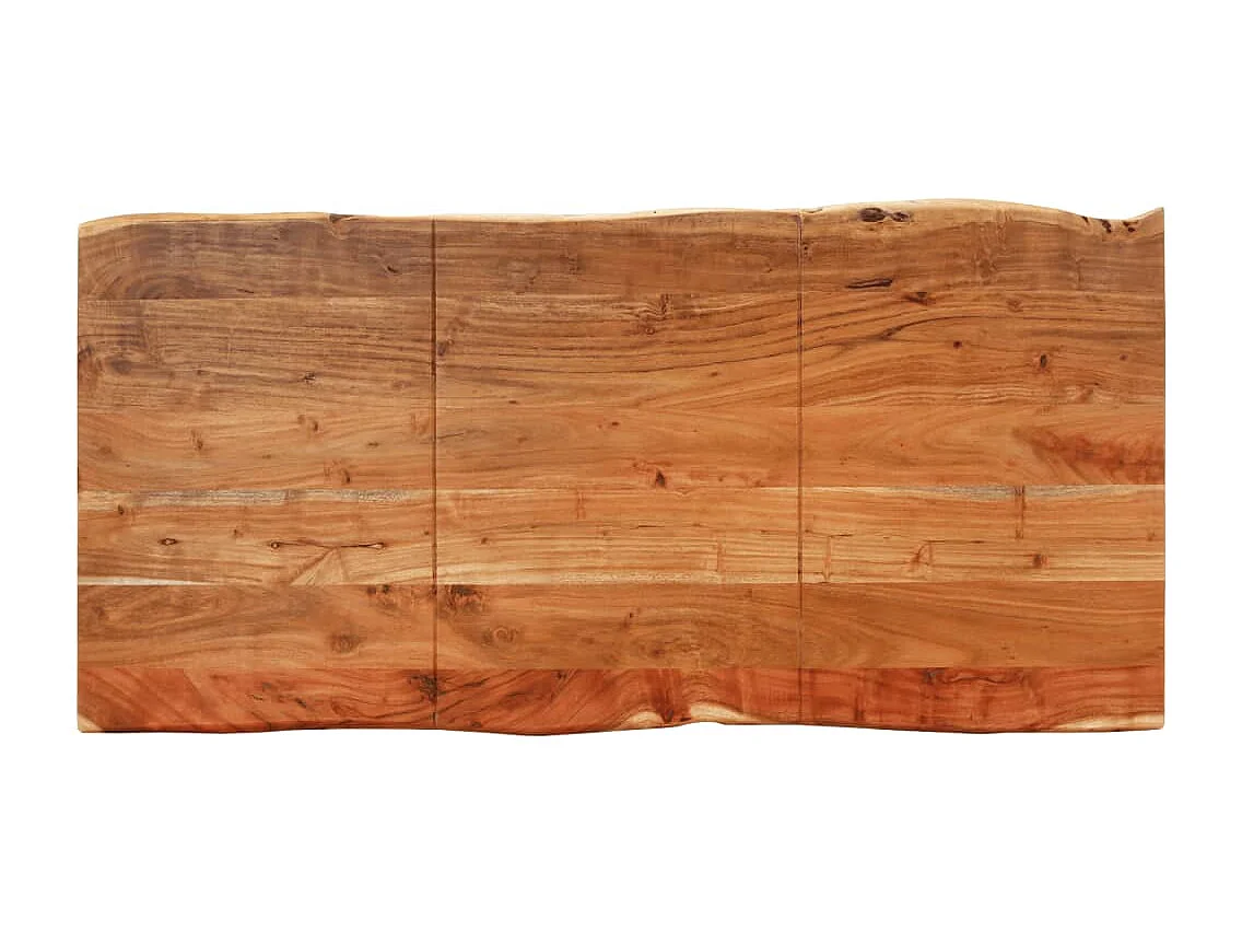 Mesa de comedor 140x70x76 cm Madera maciza de acacia