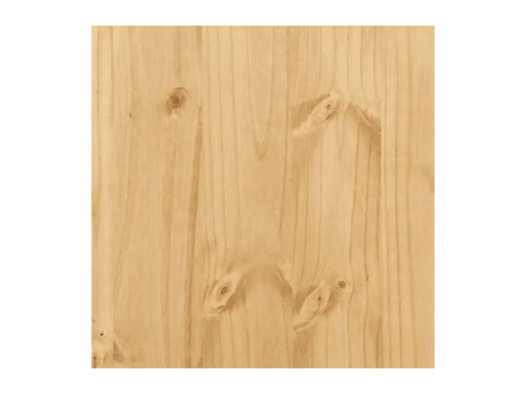 Table à manger papillon pliable Corona blanc bois de pin massif