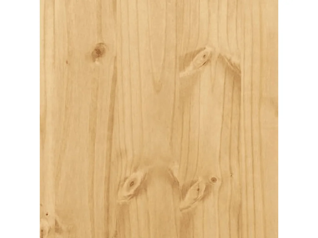 Mesa de comedor plegable Corona Butterfly de madera maciza de pino blanca