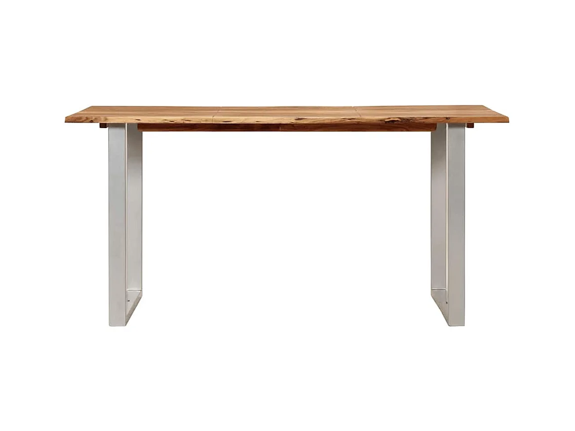 Eettafel 154x80x76 cm Massief acaciahout